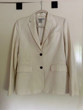 Flippa K Stylish Cream Blazer Jacket